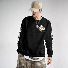Artistic Astronaut Design Sweatshirt-Baldwens