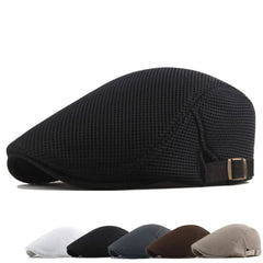 Beret Outdoor Golf Sweat-absorbing Adjustable Mesh Cap-Baldwens
