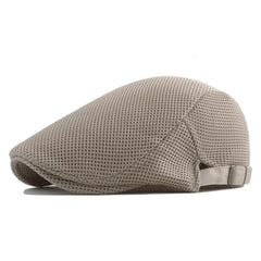 Beret Outdoor Golf Sweat-absorbing Adjustable Mesh Cap-Baldwens
