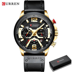 CURREN Casual Sport Watches for Men-Baldwens