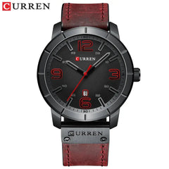 CURREN Fashion Casual Quartz Wristwatches-Baldwens