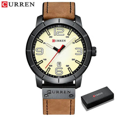 CURREN Fashion Casual Quartz Wristwatches-Baldwens