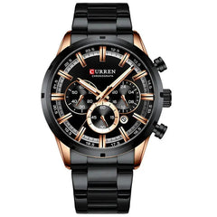 CURREN Top Brand Luxury Sports Quartz Mens Watche-Baldwens