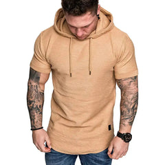 Casual Solid Color Hoody-Baldwens