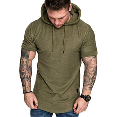 Casual Solid Color Hoody-Baldwens