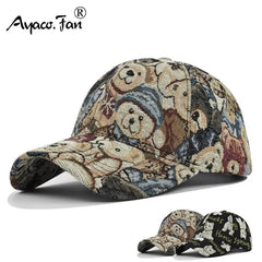 Cute Bear Baseball Cap-Baldwens