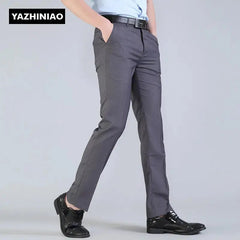 Elegant bird men's suits pants, four seasons appropriate for youth-Baldwens