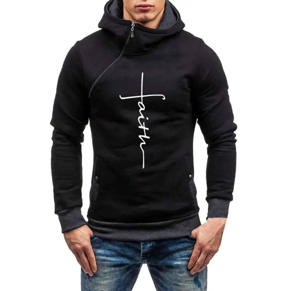 Faith Man Hoodies-Baldwens