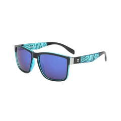 Fashion Wrap Square Frame Retro Decorative Photochromic Sunglasses Women Men Versatile Pattern Frame Sunglasses For Adults-Baldwens