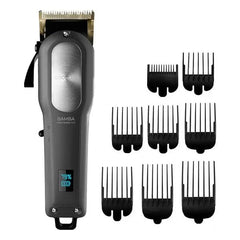 Hair Clippers Cecotec Bamba Precision Care Pro Clipper Titanium Go 2000 mAh Black Cecotec