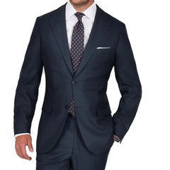 Luxury 100% Silk Super 120 Pure Wool Suits Tailor Made Suits-Baldwens
