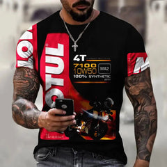 Men Monogram Printed T-shirt-Baldwens