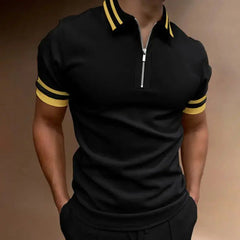 Men Solid Polo Shirts-Baldwens