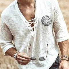 Men's Boho Summer Top-Baldwens