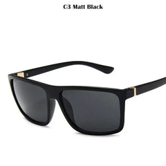 Men's Classic Square Sunglasses-Baldwens