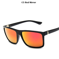 Men's Classic Square Sunglasses-Baldwens