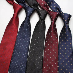 Men's business dress all kinds of polyester silk jacquard men's tie-Baldwens