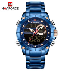 NAVIFORCE Luxury Original Men Sports Wrist Watch-Baldwens