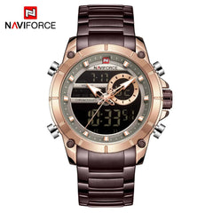 NAVIFORCE Luxury Original Men Sports Wrist Watch-Baldwens