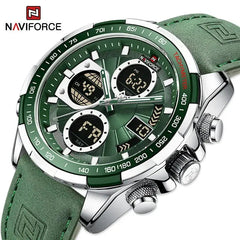 NAVIFORCE Military Chronograph Watches for Men-Baldwens