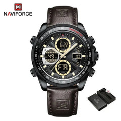 NAVIFORCE Military Chronograph Watches for Men-Baldwens