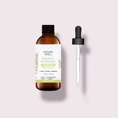 Nature Spell Rosemary Essential Oil 110 ml - Therapeutic Grade 100% Pure & Natural with Dropper-Nature Spell
