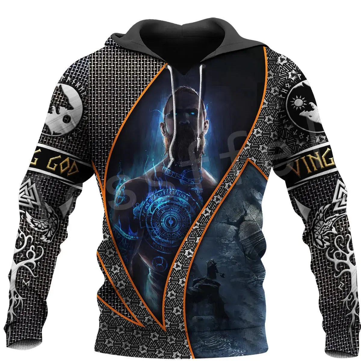 New Vikings Design Hoodies-Baldwens