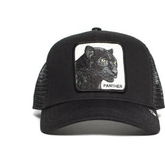 Panther Mesh Cap Summer Baseball Cap Anime Gorilla FREEDOM Black Trucker Hat Shark Toucan Dad Hat Net Snapback Women Men-Baldwens