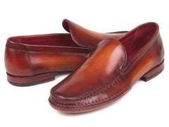Paul Parkman Hand-Sewn Moccasins Brown (ID#MC651-BRW) - Honesty Sales