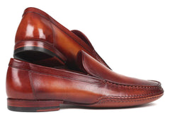 Paul Parkman Hand-Sewn Moccasins Brown (ID#MC651-BRW) - Honesty Sales