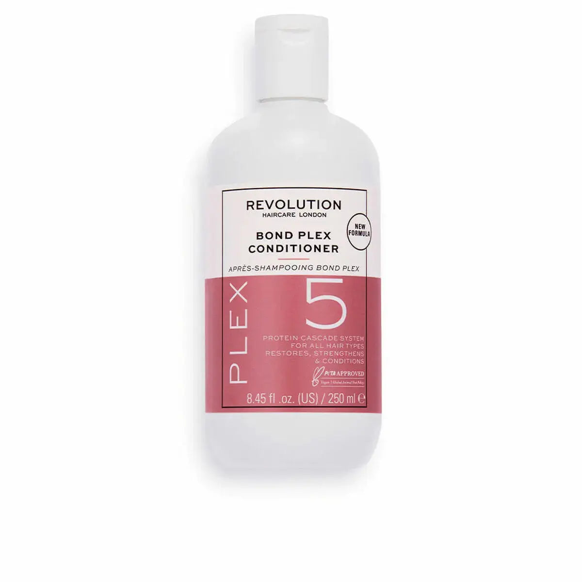 Repairing Conditioner Revolution Hair Care London Plex 5 Damaged Hair (250 ml)-Revolution Hair Care London