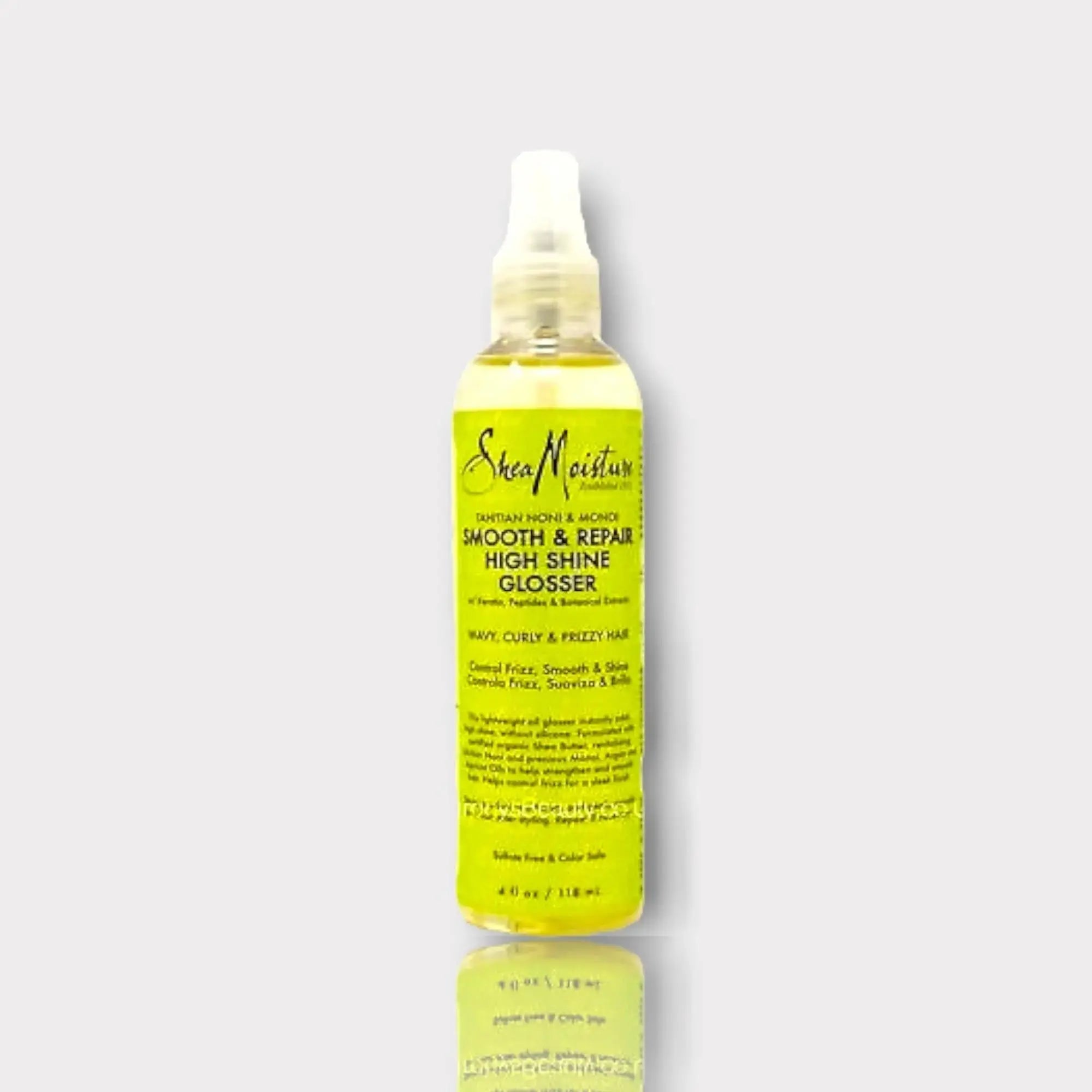 Shea Moisture Tahitian Noni & Monoi Smooth & Repair High Shine Glosser 4oz-Shea Moisture