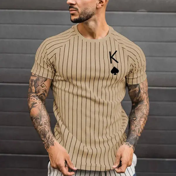 Street Style Round Neck Shirt-Baldwens