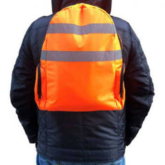 Toolpack High-Visibility Tool Back-pack Glance Orange and Black-Honesty Sales