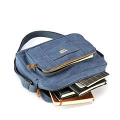 Troop London Classic Canvas Across Body Bag-Troop London
