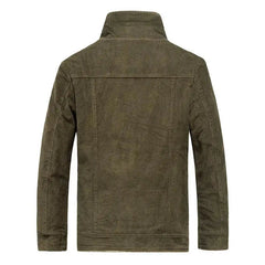 Winter tooling men's jacket plus velvet thick coat -Baldwens